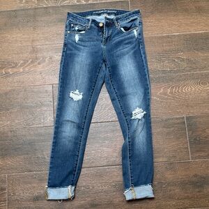 Articles Of Society Blue Distressed Jeans